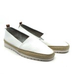 River Woods mocassin wit leder Duna/845