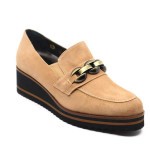 Clair de Lune mocassin beige daim DP405/S