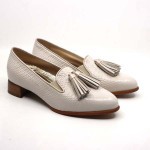 Clair de Lune Mocassin beige leder ME523/T