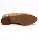 Clair de Lune Mocassin cognac leder ME527/T