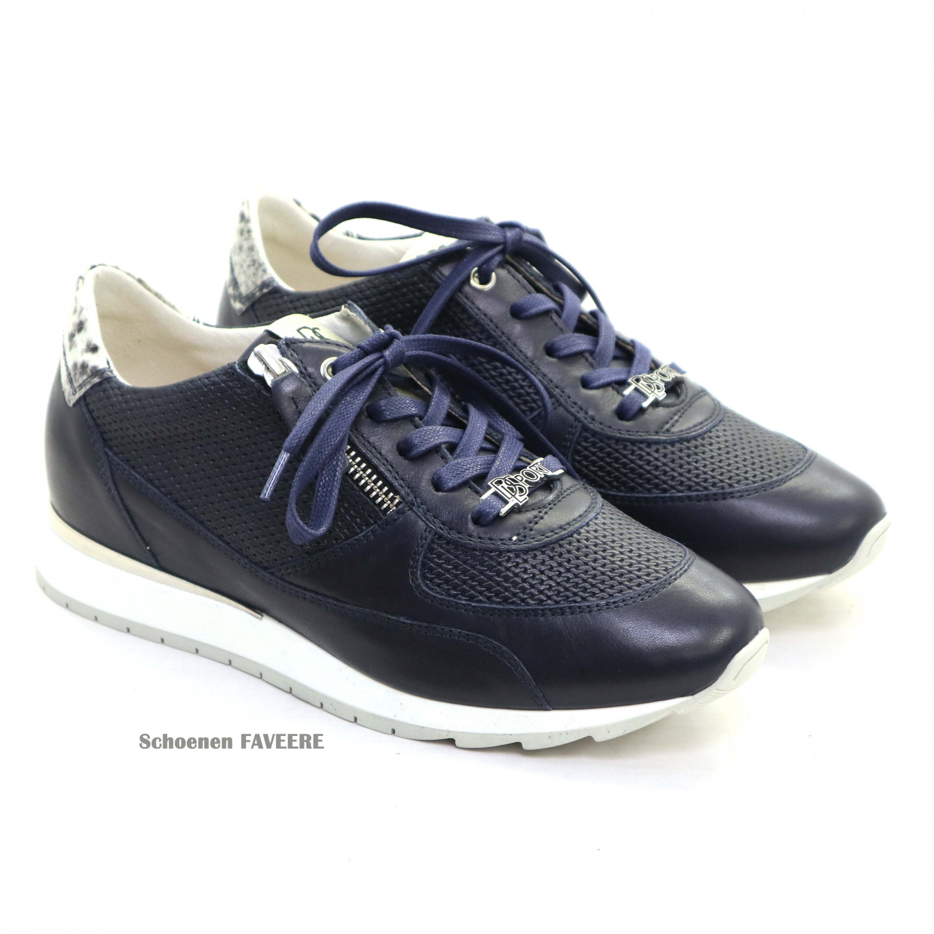 Sneaker blauw 4633 DL