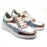 Solidus sneaker wit/milti leder 54501  H/K