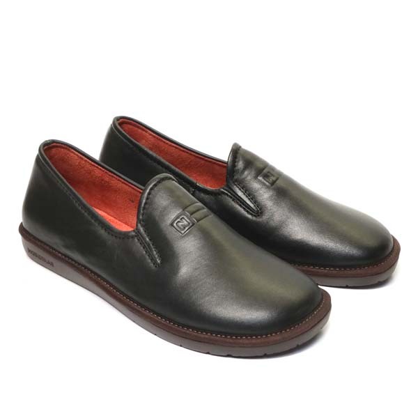 lederen pantoffels heren